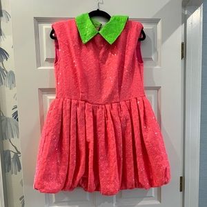 Queen Of Sparkles Hot Pink Dress